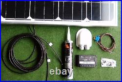 100 WATT MPPT MOTORHOME CAMPER VAN CARAVAN SOLAR PANEL FULL KIT controller 100w