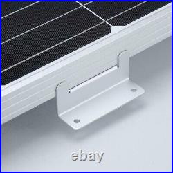 100 WATT SOLAR PANEL FULL KIT MOTORHOME CAMPER VAN CARAVAN LCD regulator 100w