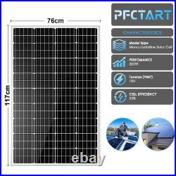 1000W Solar Panel Kit & Charge Controller 12V Mono Motorhomes Camper Van Camper