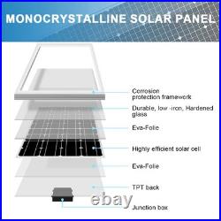 1000W Solar Panel Kit & Charge Controller 12V Mono Motorhomes Camper Van Camper