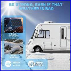 1000W Solar Panel Kit & Charge Controller 12V Mono Motorhomes Camper Van Camper