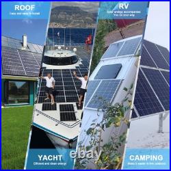 1000W Solar Panel Kit & Charge Controller 12V Mono Motorhomes Camper Van Camper