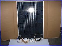 100W Solar Panel Kit Motor Home Camper Van Caravan, Allotment, Stable