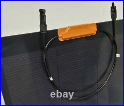 100w SOLAR PANEL LCD controller semi flexible MOTORHOME CARAVAN CAMPER VAN 110w