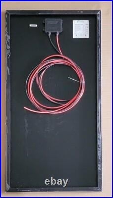 100w WATT MOTORHOME CAMPER VAN CARAVAN SOLAR PANEL FULL KIT LCD controller 100w