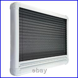 100x50cm Motorhome Blind Flyscreen Caravan Camper Van Conversion RV White