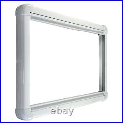 100x50cm Motorhome Blind Flyscreen Caravan Camper Van Conversion RV White