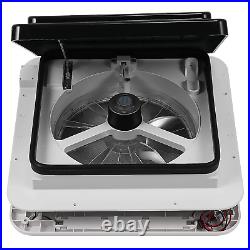 11 12V Roof Vent Fan Camper Van Motorhome Caravan Skylight With LED Light UK