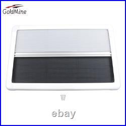 110cm55cm White Motorhome Blind Flyscreen Caravan Camper Van Conversion RV