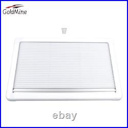110cm55cm White Motorhome Blind Flyscreen Caravan Camper Van Conversion RV