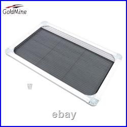 110cm55cm White Motorhome Blind Flyscreen Caravan Camper Van Conversion RV