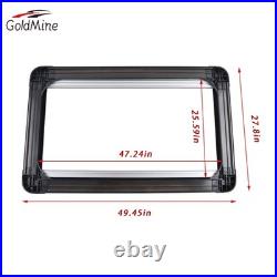 120cm×65cm Black Blind Flyscreen Motorhome Caravan Camper Van Conversion Rv