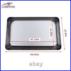 120cm×65cm Black Blind Flyscreen Motorhome Caravan Camper Van Conversion Rv