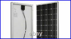 125 WATT MOTORHOME SOLAR PANEL + 6 brackets CARAVAN CAMPER VAN RV 125w 120w 120