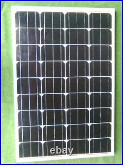 125 WATT MOTORHOME SOLAR PANEL + 6 brackets CARAVAN CAMPER VAN RV 125w 120w 120