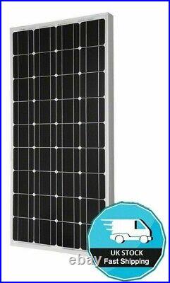 125 WATT Monocrystalline caravan camper van RV MOTORHOME SOLAR PANEL 125w 120w