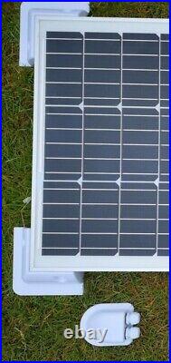 125w MOTORHOME CAMPER VAN RV BOAT SOLAR PANEL KIT genuine MPPT USB 125 watt 120w