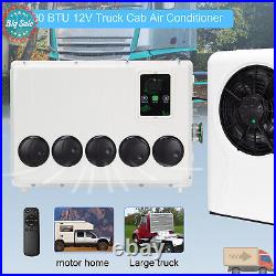 12V 12000BTU Truck Cab Air Conditioner Split AC For Semi Trucks Bus RV Caravan