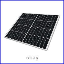 12V 200W 195W Mono Solar Panel Kit With Controller for Home Motorhome Camper Van