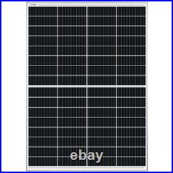 12V 200W 195W Mono Solar Panel Kit With Controller for Home Motorhome Camper Van