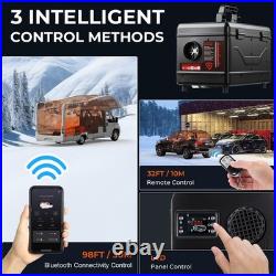 12V 24V 8KW Diesel Air Heater Caravan Camper Van Motorhome Truck Night Parking
