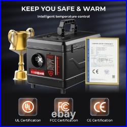 12V 24V 8KW Diesel Air Heater Caravan Camper Van Motorhome Truck Night Parking