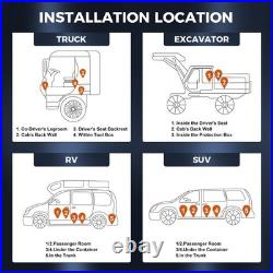 12V 24V 8KW Diesel Air Heater Caravan Camper Van Motorhome Truck Night Parking