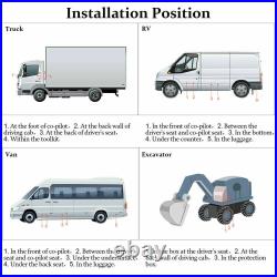 12V 5-8KW Diesel Heater Caravan Camper Van Air Motorhome Night Parking Hot Truck