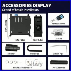 12V 5KW Parking Air Heater Caravan Camper Van Air Motorhome Night Parking UK