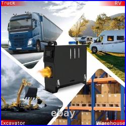 12V 5KW Parking Air Heater Caravan Camper Van Air Motorhome Night Parking UK