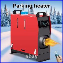 12V 5KW Portable Diesel Heater Caravan Camper Van Air Motorhome Night Parking UK