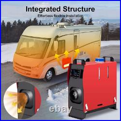 12V 5KW Portable Diesel Heater Caravan Camper Van Air Motorhome Night Parking UK