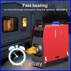 12V 5KW Portable Diesel Heater Caravan Camper Van Air Motorhome Night Parking UK