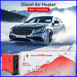 12V 8KW Air Diesel Heater Caravan Camper Van Motorhome Night Parking Hot Truck