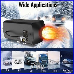 12V 8KW Air Diesel Heater Caravan Camper Van Motorhome Night Parking Hot Truck