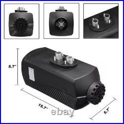 12V 8KW Air Diesel Heater Caravan Camper Van Motorhome Night Parking Hot Truck