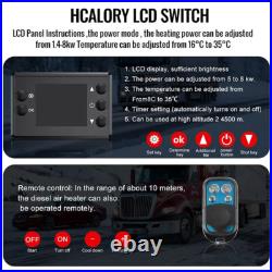 12V 8KW Air Diesel Heater Caravan Camper Van Motorhome Night Parking Hot Truck 12V 8KW Air Diesel Heater Caravan Camper Van Motorhome Night Parking Hot Truck