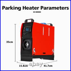 12V 8KW Air Diesel Heater LCD Caravan Camper Van Motorhome Night Parking 12V 8KW Air Diesel Heater LCD Caravan Camper Van Motorhome Night Parking