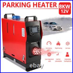 12V 8KW Air Diesel Heater LCD Caravan Camper Van Motorhome Night Parking 12V 8KW Air Diesel Heater LCD Caravan Camper Van Motorhome Night Parking