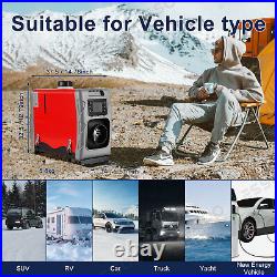 12V 8KW Air Diesel Heater Motorhome Caravan Camper Van Night Parking Silencer