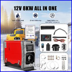 12V 8KW Air Diesel Heater Night Parking for Caravan Camper Van Motorhome Truck