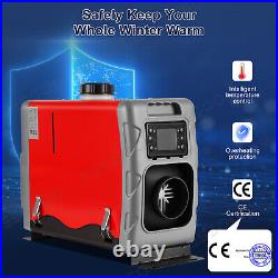 12V 8KW Air Diesel Heater Night Parking for Caravan Camper Van Motorhome Truck