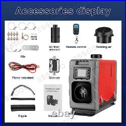 12V 8KW Air Diesel Heater Night Parking for Caravan Camper Van Motorhome Truck