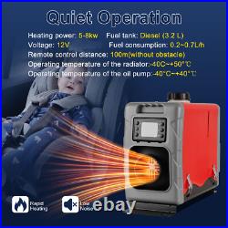 12V 8KW Air Diesel Heater for Caravan Camper Van Motorhome Night Parking Truck