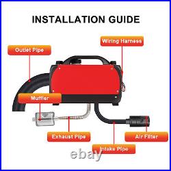 12V 8KW Diesel Air Heater Caravan Camper Van Motorhome Night Parking Hot Truck