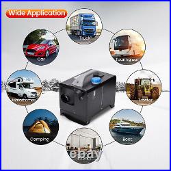 12V Diesel Heater 5KW LCD Knob For Caravan Motorhomes Boat Camper Van Trailer