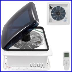 12V RV Roof Vent Fan Air/Rain 10 Speeds Rain Sensor Camper Van Motorhome Caravan