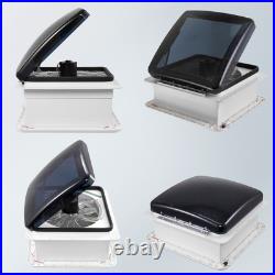 12V RV Roof Vent Fan Air/Rain 10 Speeds Rain Sensor Camper Van Motorhome Caravan