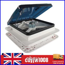 12V Roof Vent Fan Camper Van Motorhome RV Caravan Skylight Vent with LED Light 12V Roof Vent Fan Camper Van Motorhome RV Caravan Skylight Vent with LED Light