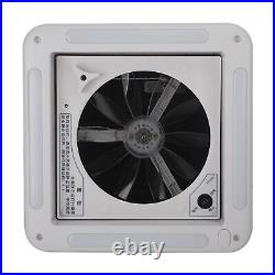 12V Roof Vent Fan Camper Van Motorhome RV Caravan Skylight Vent with LED Light